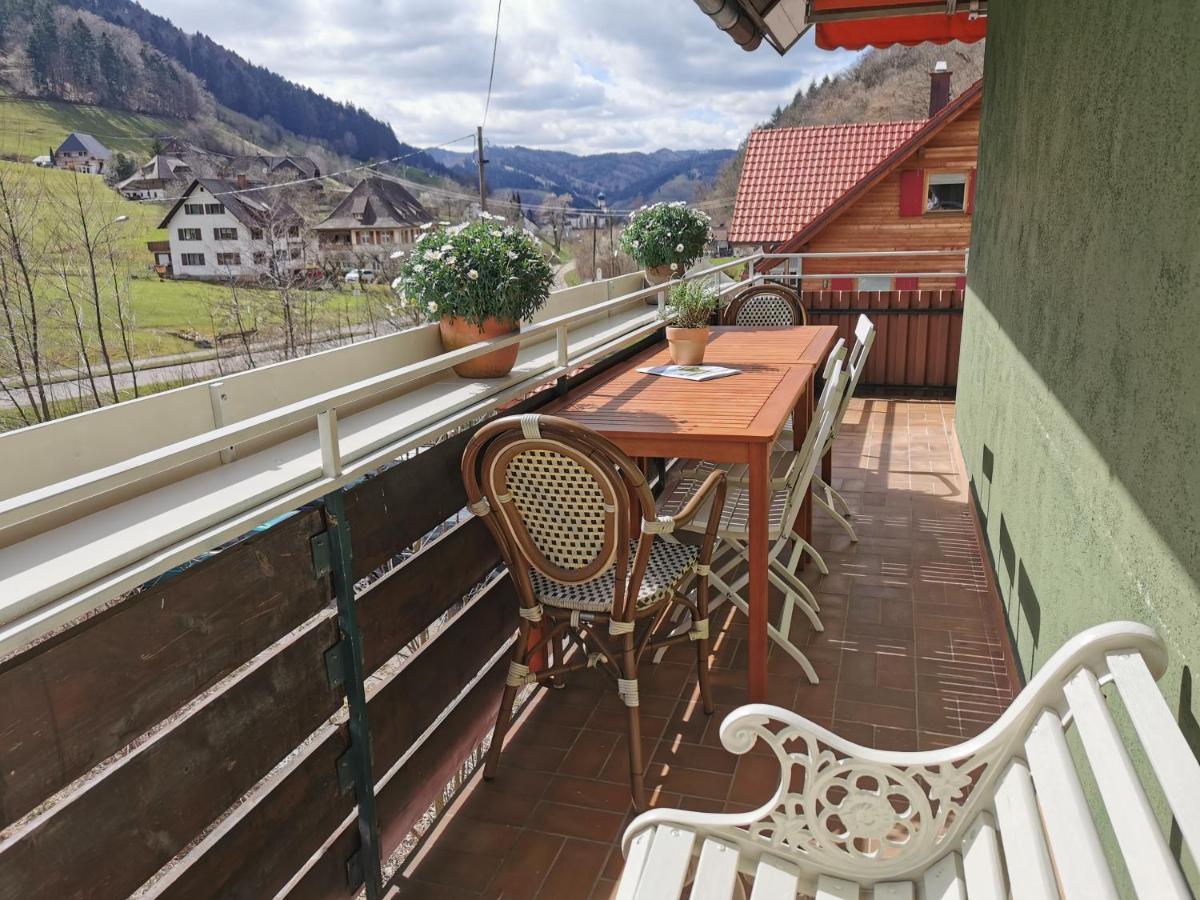 Ferienwohnung Vogelsang Im Schwarzwald Münstertal Esterno foto